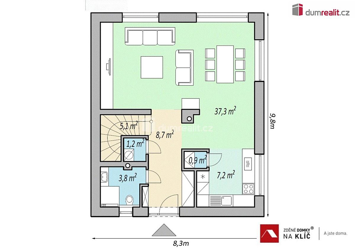 Prodej rodinného domu 121 m², pozemek 895 m² – fotografie 4
