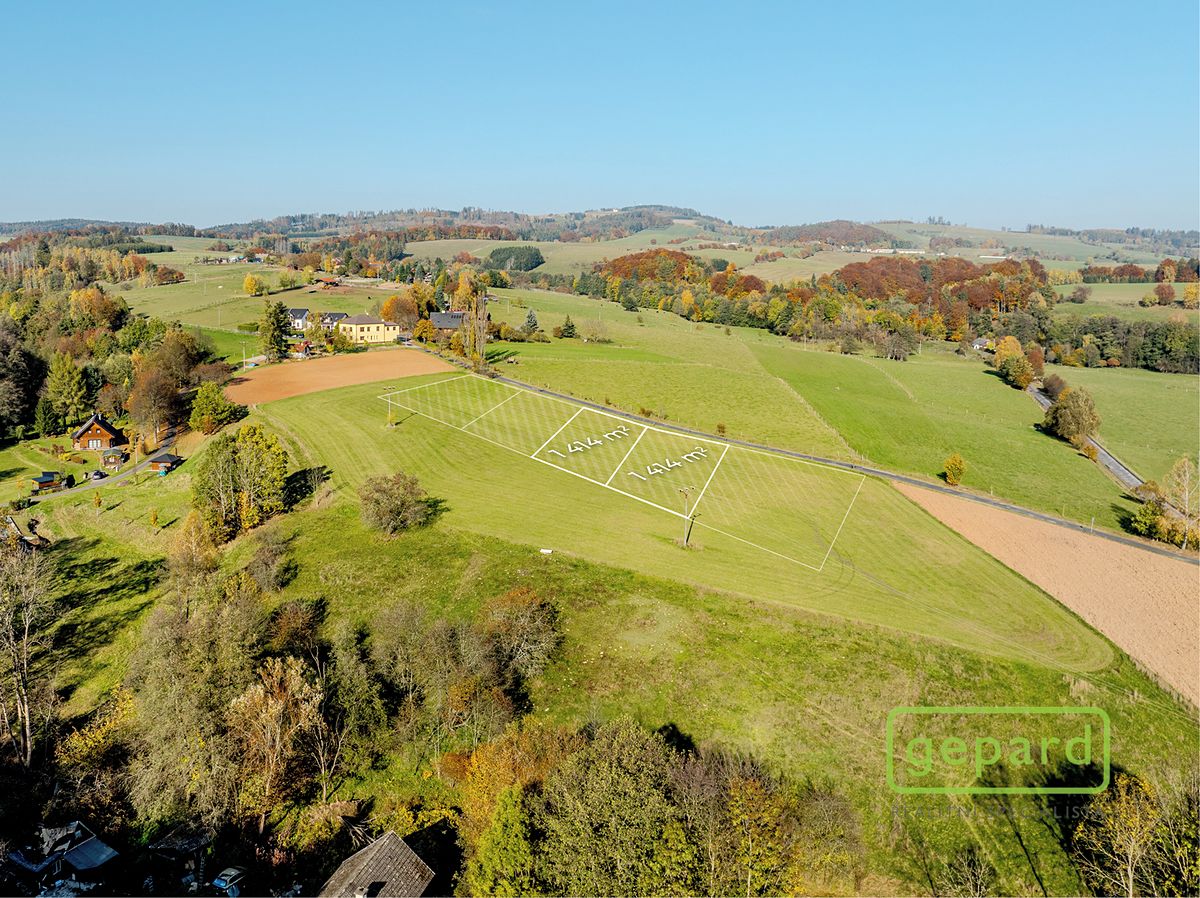 Prodej stavebního pozemku 1414 m²
