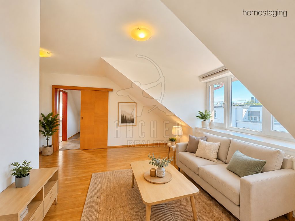Prodej bytu 2+1 57 m² (Podkrovní)