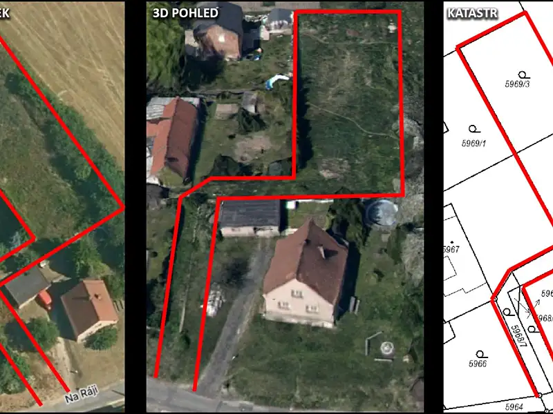 Prodej stavebního pozemku 1141 m², Mělník – náhled fotky 3