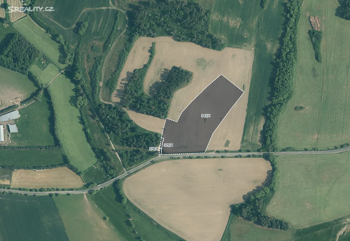 Prodej pole 34439 m², Velký Bor