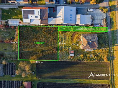 Prodej  stavebního pozemku 1 248 m²
