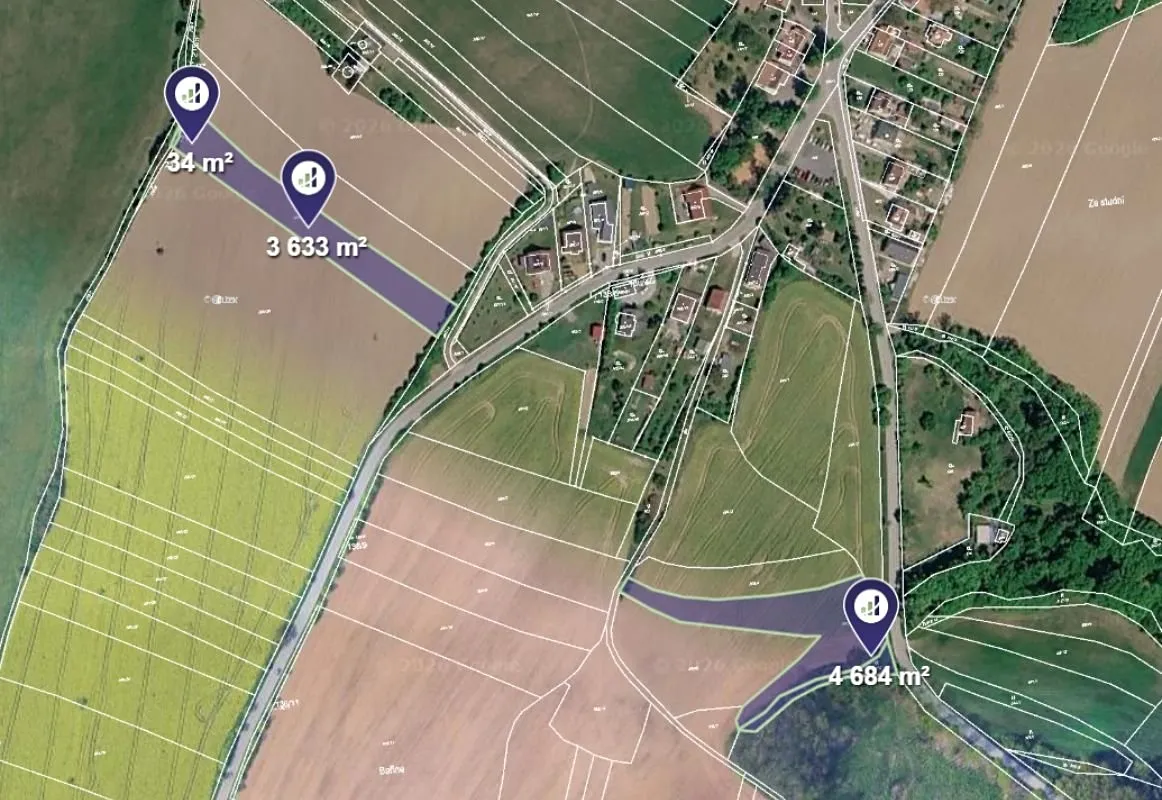 Prodej pole 34959 m²