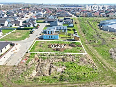 Prodej  stavebního pozemku 852 m²