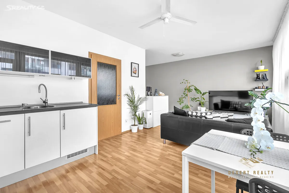 Pronájem bytu 1+kk 36 m² – pohled 3