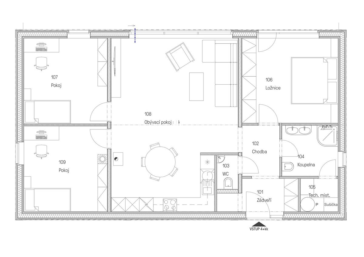 Prodej projektu na klíč 101 m², pozemek 800 m² – fotografie 2