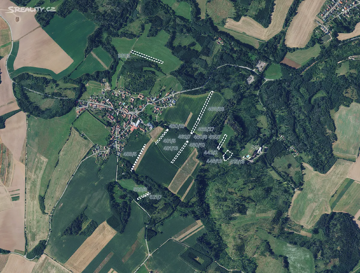 Prodej pole 5300 m², Žernovník