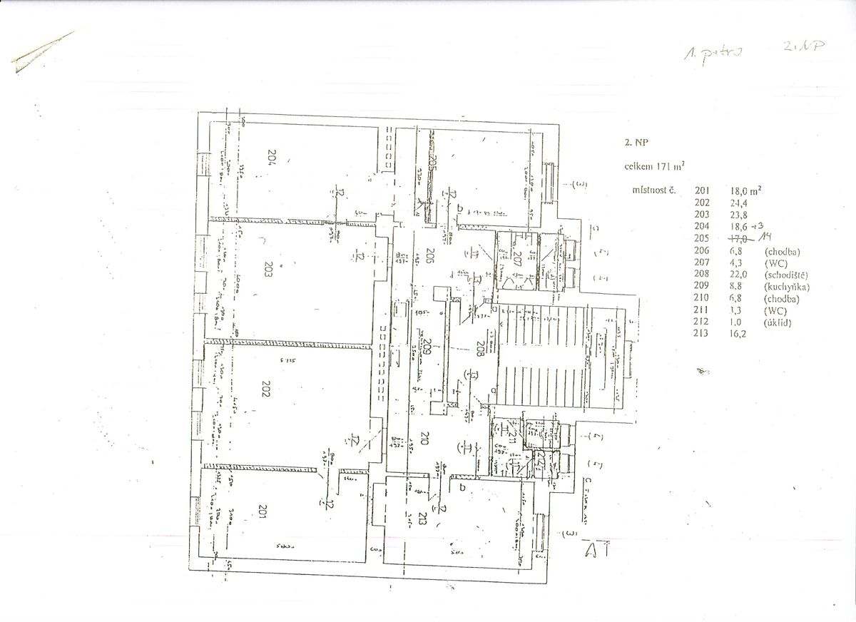 Pronájem kanceláře 42 m² – fotografie 3