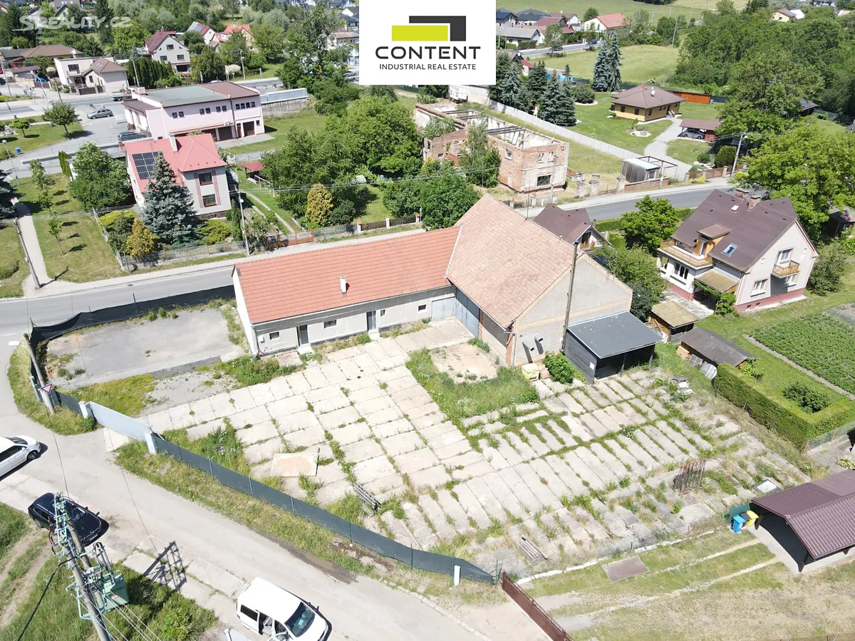 Pronájem výrobní haly, prostoru 1618 m², Židněves