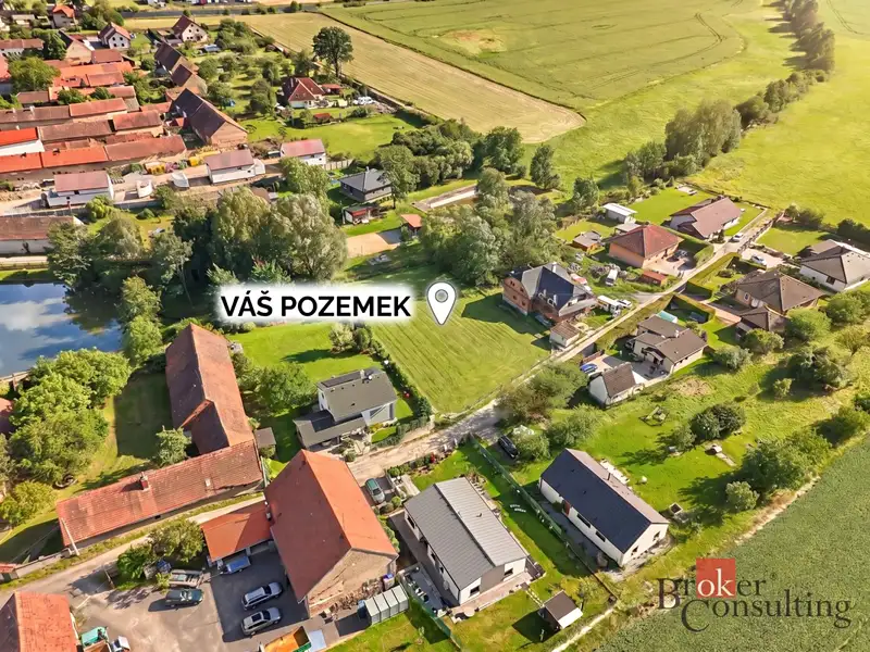 Prodej stavebního pozemku 1358 m², Útušice – náhled fotky 1
