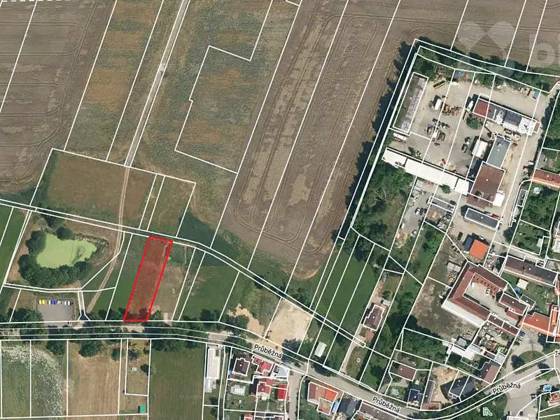 Prodej stavebního pozemku 1170 m², Hůry – náhled fotky 1