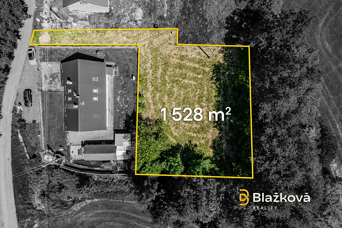 Prodej stavebního pozemku 1528 m² – fotografie 3