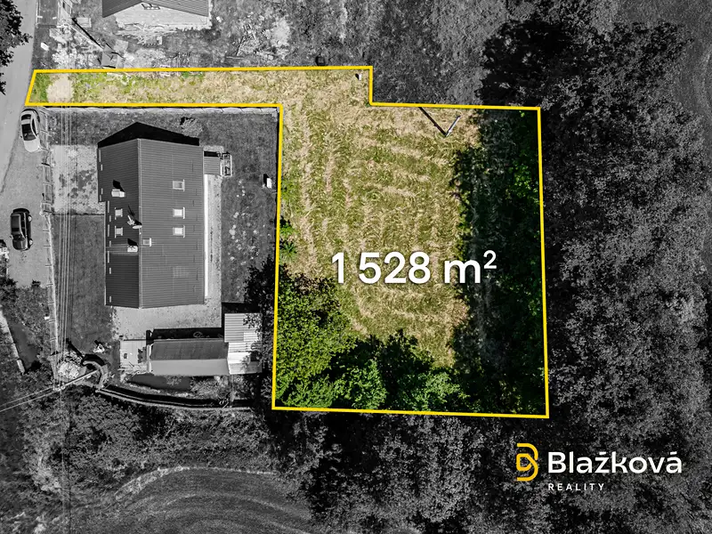 Prodej stavebního pozemku 1528 m², Raškovice – náhled fotky 3