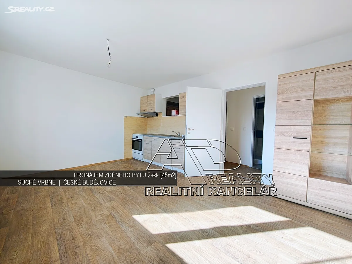 Pronájem bytu 2+kk 44 m², České Budějovice