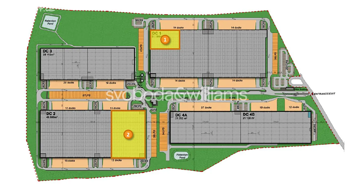 Pronájem skladového prostoru 15429 m² – pohled 4