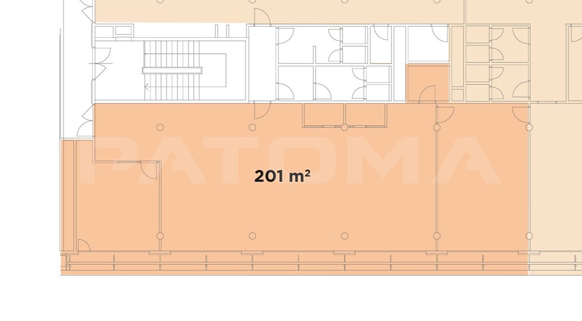 Pronájem kanceláře 201 m² – fotografie 3