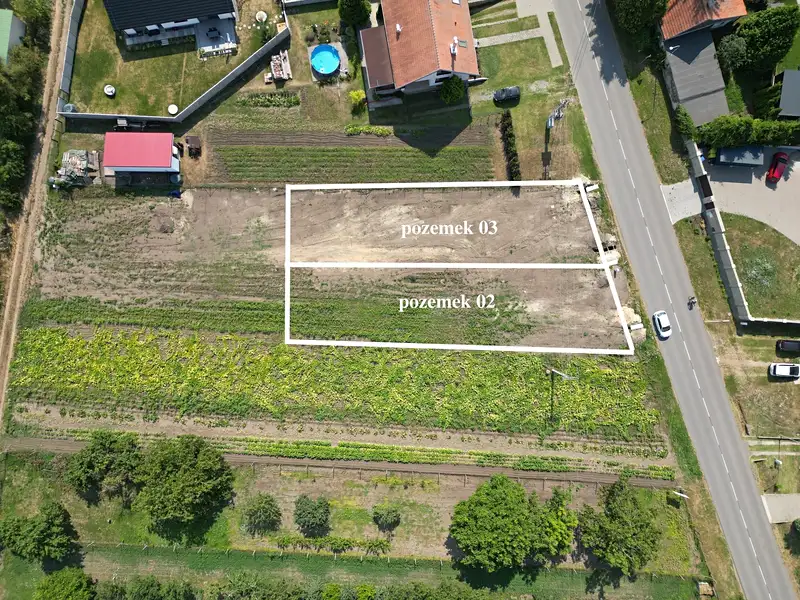 Prodej stavebního pozemku 625 m², Březí – náhled fotky 3