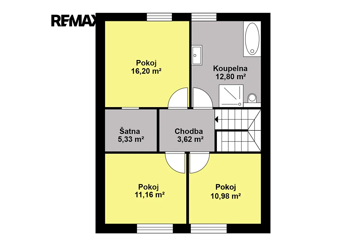Prodej rodinného domu 167 m², pozemek 910 m² – pohled 4