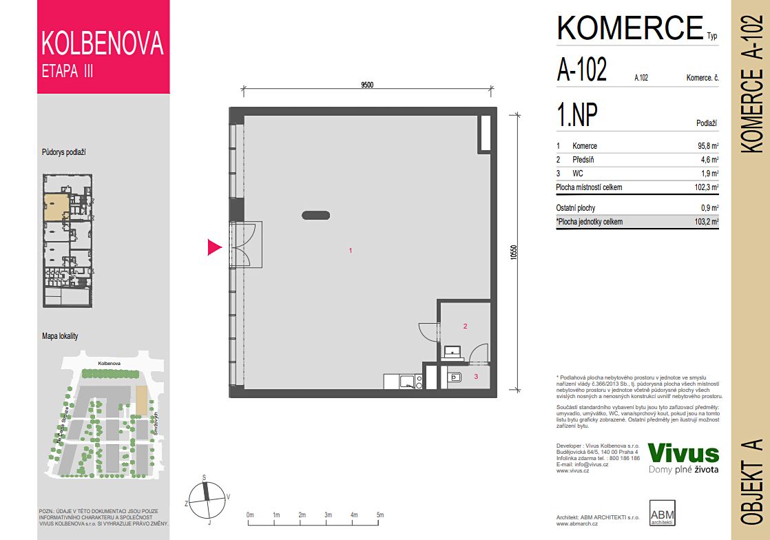 Prodej obchodního prostoru 103 m² – fotografie 2