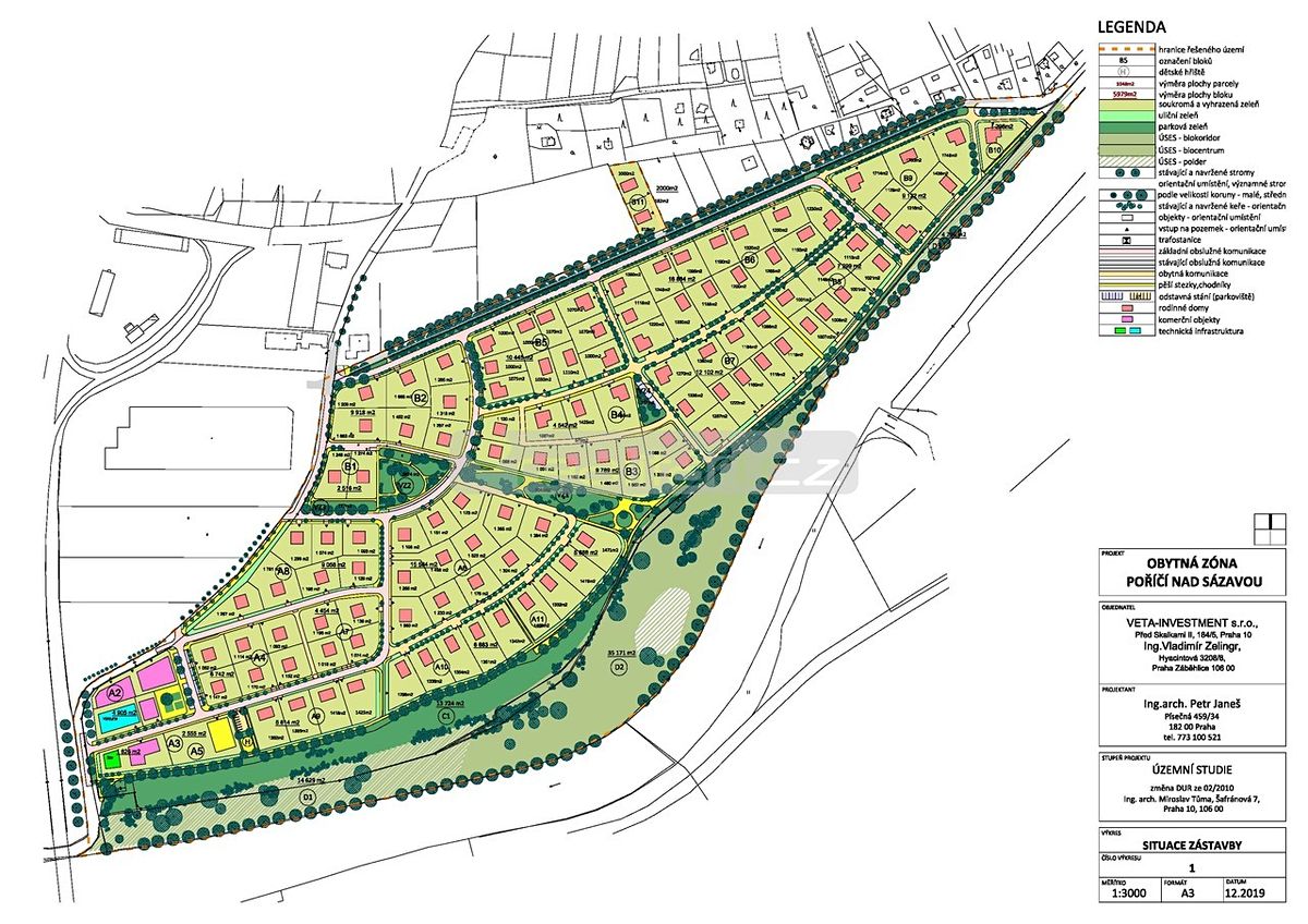 Prodej stavebního pozemku 1010 m² – fotografie 3