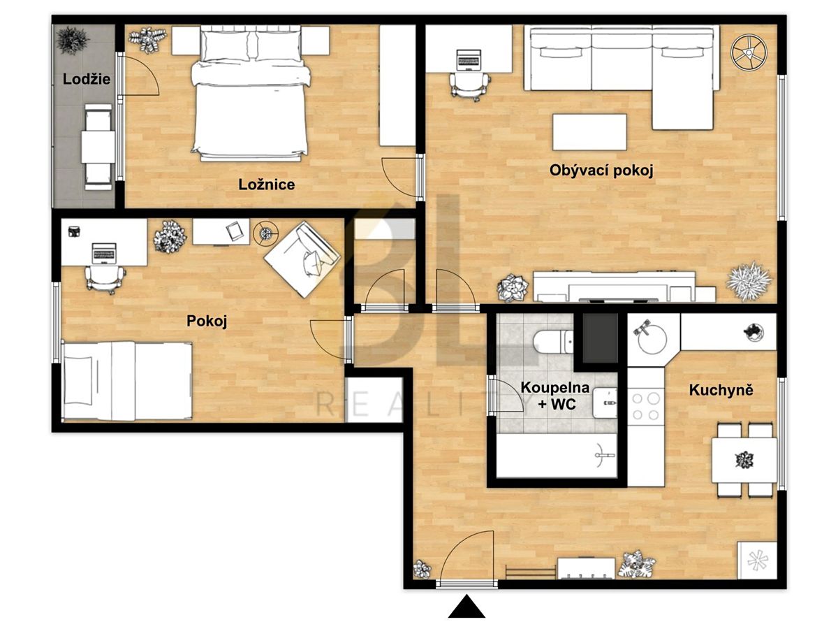 Prodej bytu 3+1 68 m² – fotografie 2
