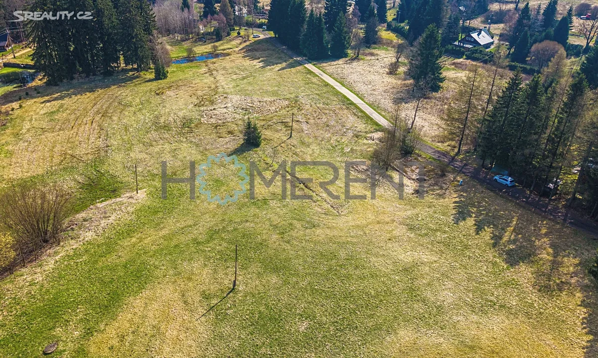 Prodej stavebního pozemku 1343 m² – pohled 6