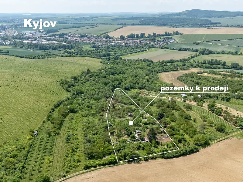 Prodej zahrady 1007 m², Kyjov – náhled fotky 3