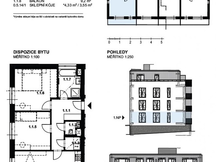 Квартира 4+kk на продаж, 100 м² (10 з 12)