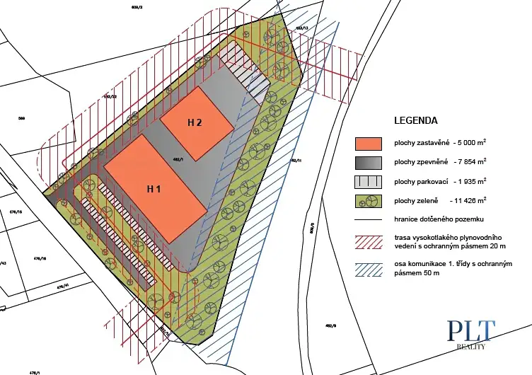 Prodej komerčního pozemku 26215 m², Bílý Kostel nad Nisou – náhled fotky 2