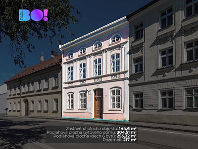Prodej vícegeneračního domu 255 m², pozemek 217 m²