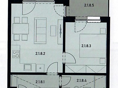 Wohnung 2+kk zum Kauf, 47 m² (2 von 21)