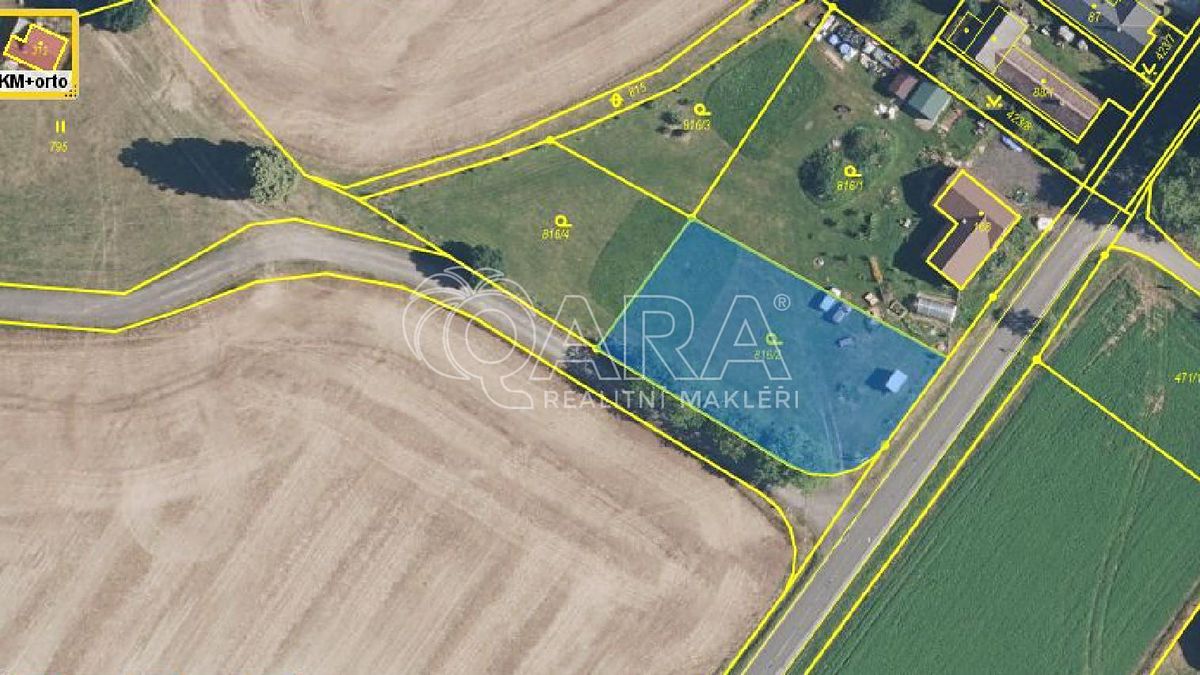 Prodej stavebního pozemku 1400 m² – fotografie 2