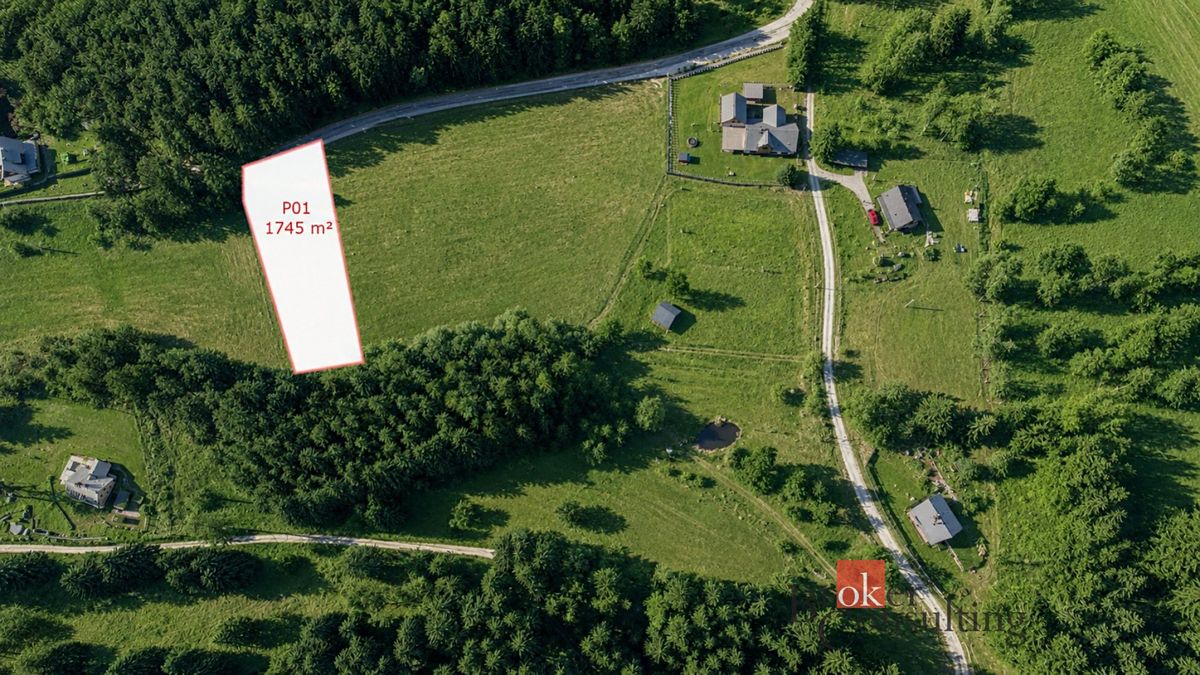 Prodej stavebního pozemku 1745 m², Nejdek – fotka 1 z 3
