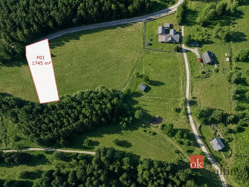 Prodej stavebního pozemku 1745 m², Nejdek – náhled fotky 1