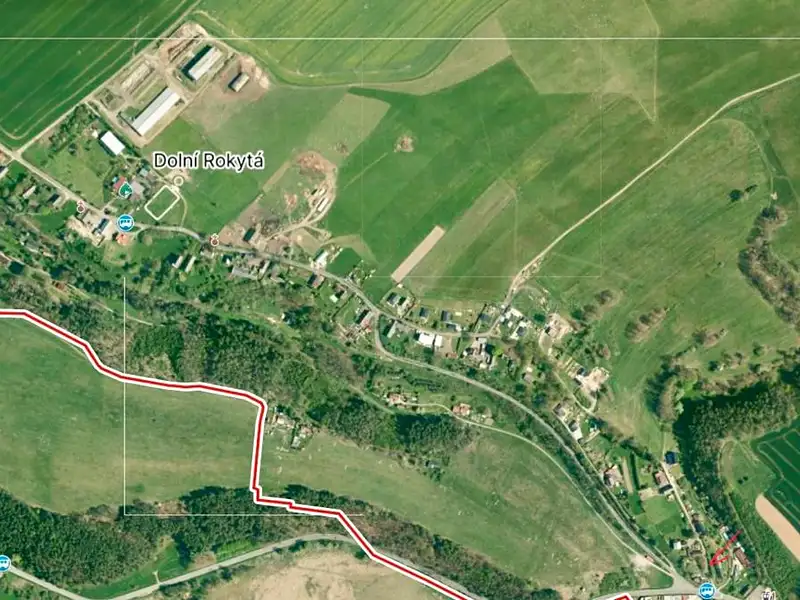 Prodej stavebního pozemku 428 m², Rokytá – náhled fotky 3