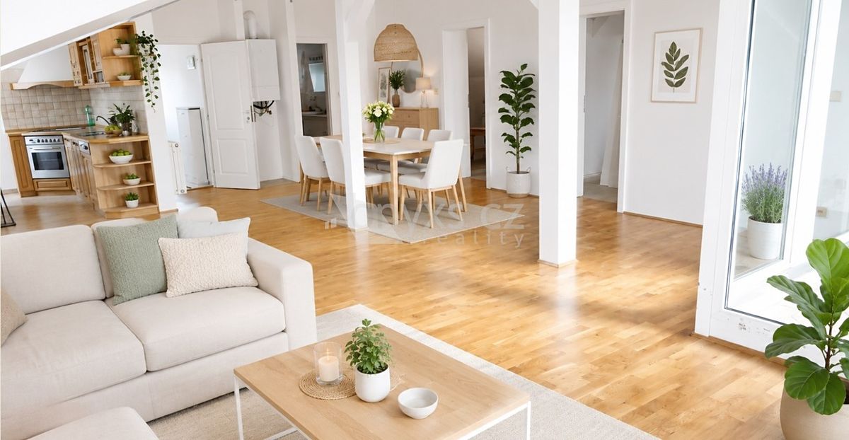 Pronájem bytu 4+kk 100 m²