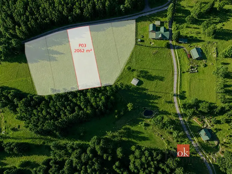 Prodej stavebního pozemku 2062 m², Nejdek – náhled fotky 1