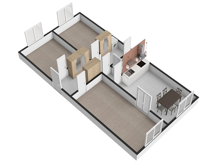 Pronájem bytu 3+1, 69 m² (16 z 18)