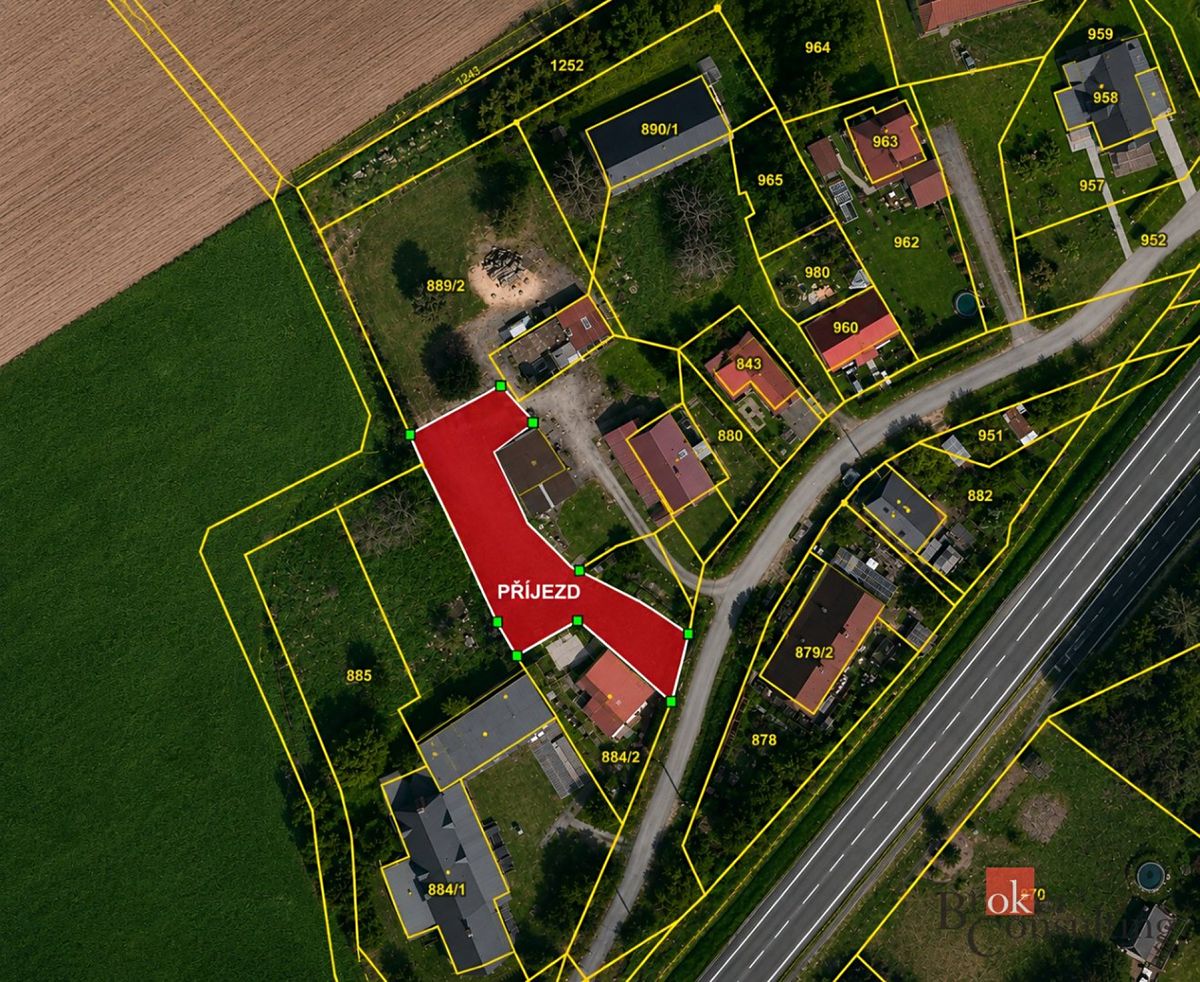 Prodej stavebního pozemku 1479 m² – fotografie 3