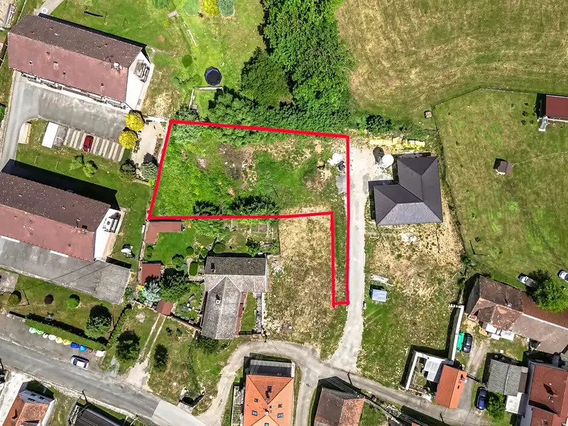 Prodej stavebního pozemku 956 m², Budětice – náhled fotky 2