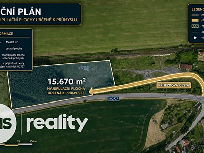 Prodej  komerčního pozemku 15 670 m²
