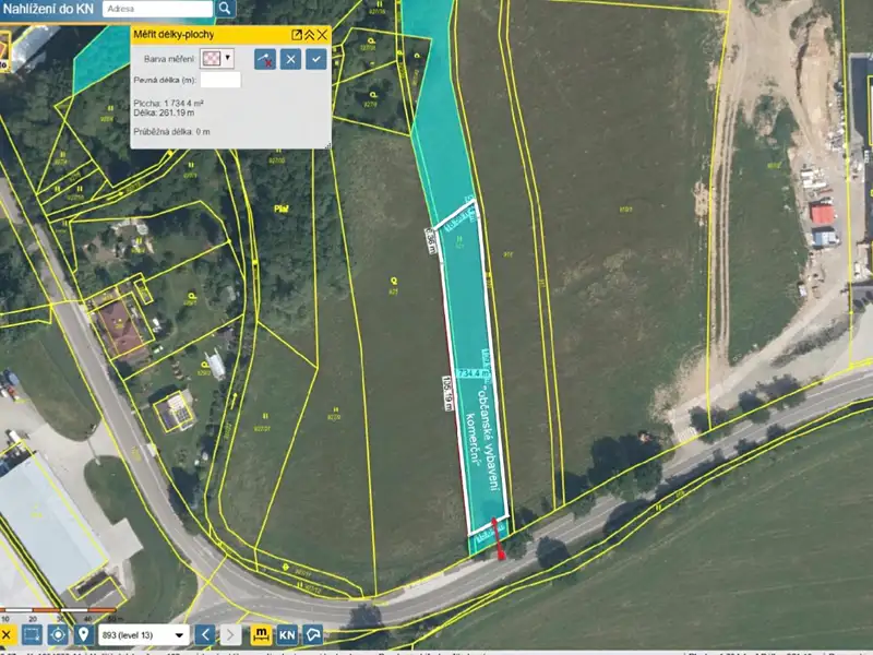 Prodej komerčního pozemku 3249 m², Votice – náhled fotky 3
