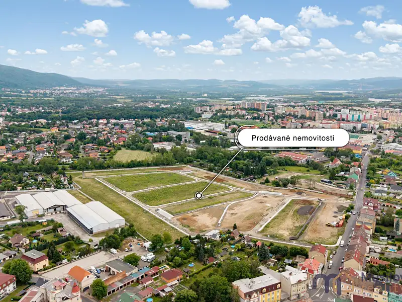 Prodej stavebního pozemku 822 m², Novosedlice – náhled fotky 3