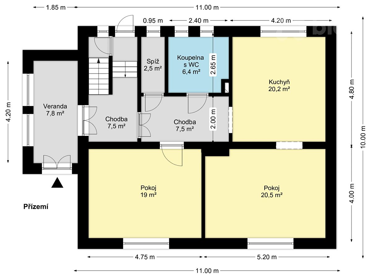 Prodej rodinného domu 250 m², pozemek 641 m² – fotografie 3