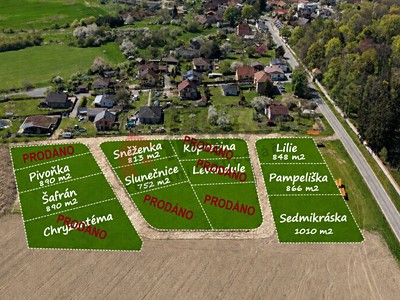 Prodej  stavebního pozemku 890 m²