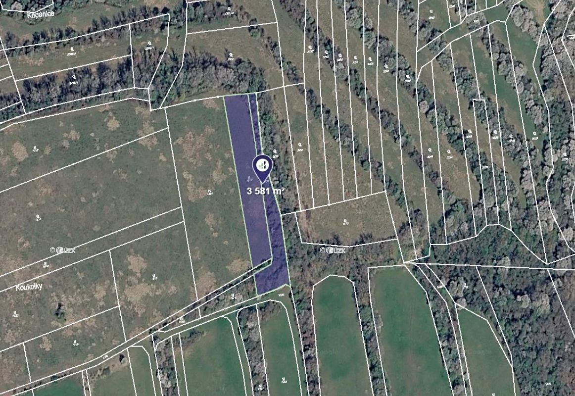 Prodej sadu, vinice 3992 m²