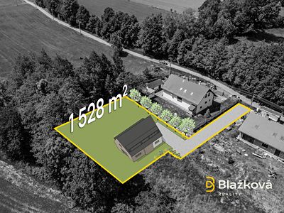 Prodej stavebního pozemku 1528 m²