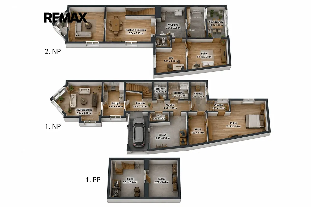 Prodej rodinného domu 125 m², pozemek 307 m² – pohled 4