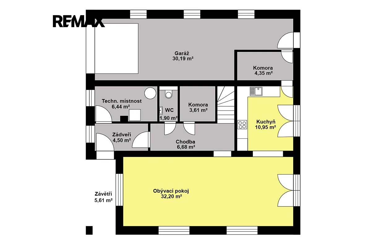 Prodej rodinného domu 167 m², pozemek 910 m² – pohled 3
