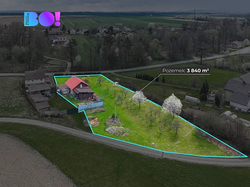 Prodej stavebního pozemku 3800 m², Vražné – náhled fotky 1